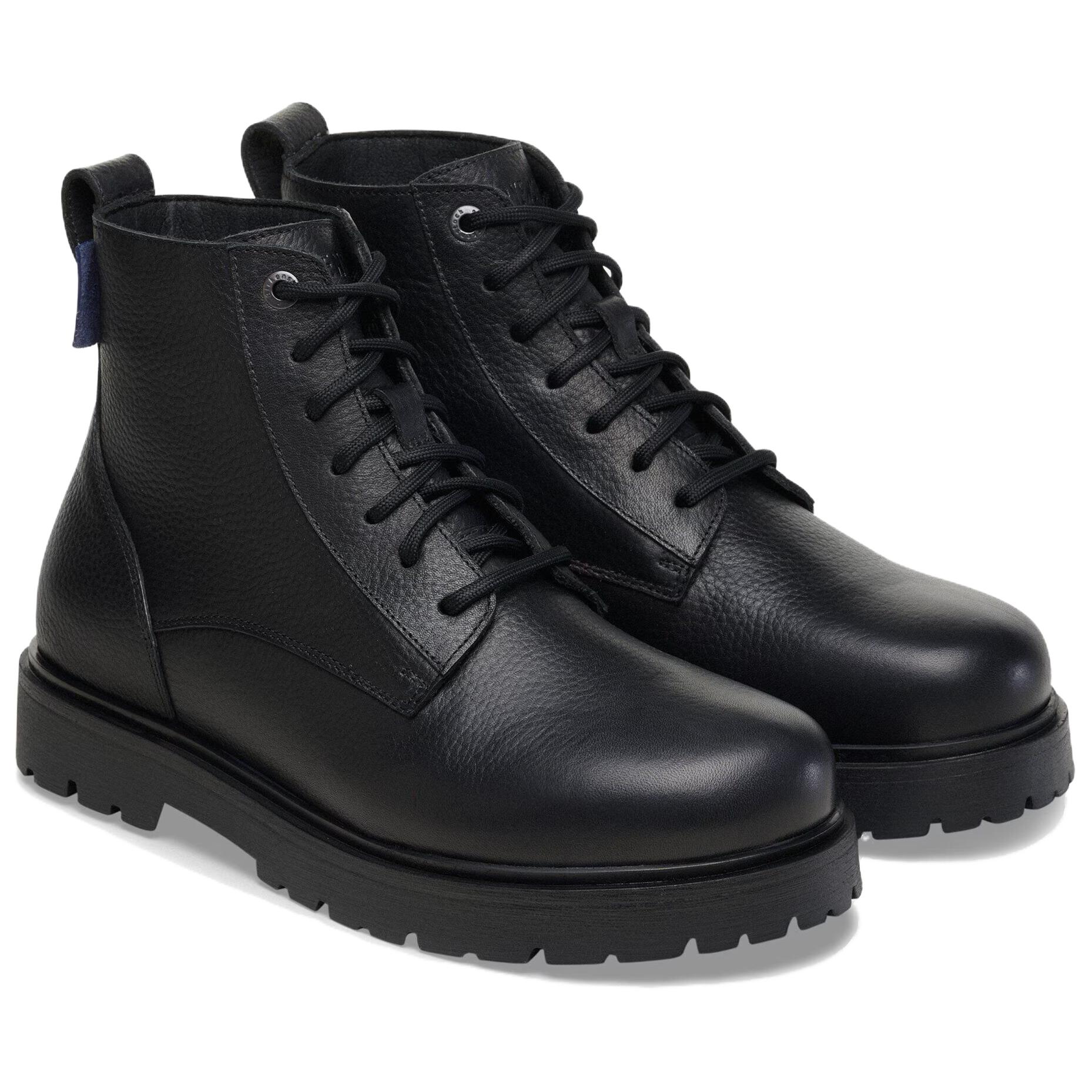 Birkenstock Highwood Low Waterproof Martin Boot Unisex Black Narrow — фото 4