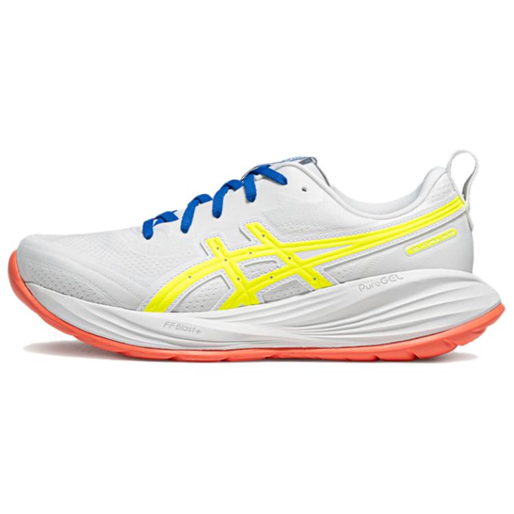 

ASICS Кроссовки для бега на длинные дистанции Gel Cumulus 27 с амортизацией, износостойкими, дышащими свойствами, с низким верхом, белые, мужские