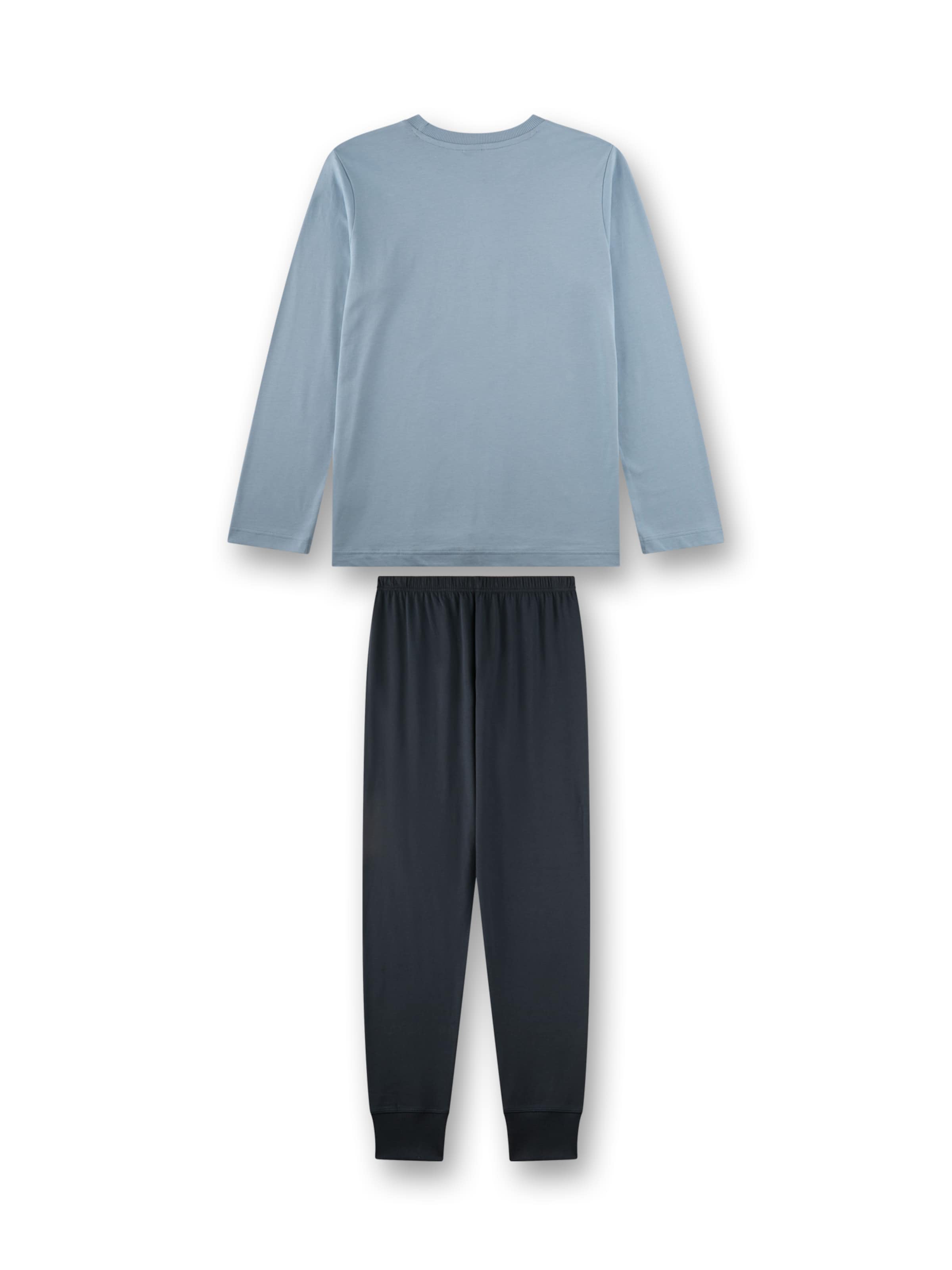 Sanetta Пижама 'Basketball' в цвете Night Blue, Dusty Blue — фото 2