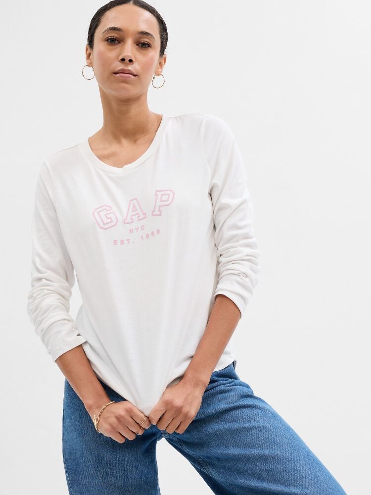 

Футболка с логотипом Gap, белый