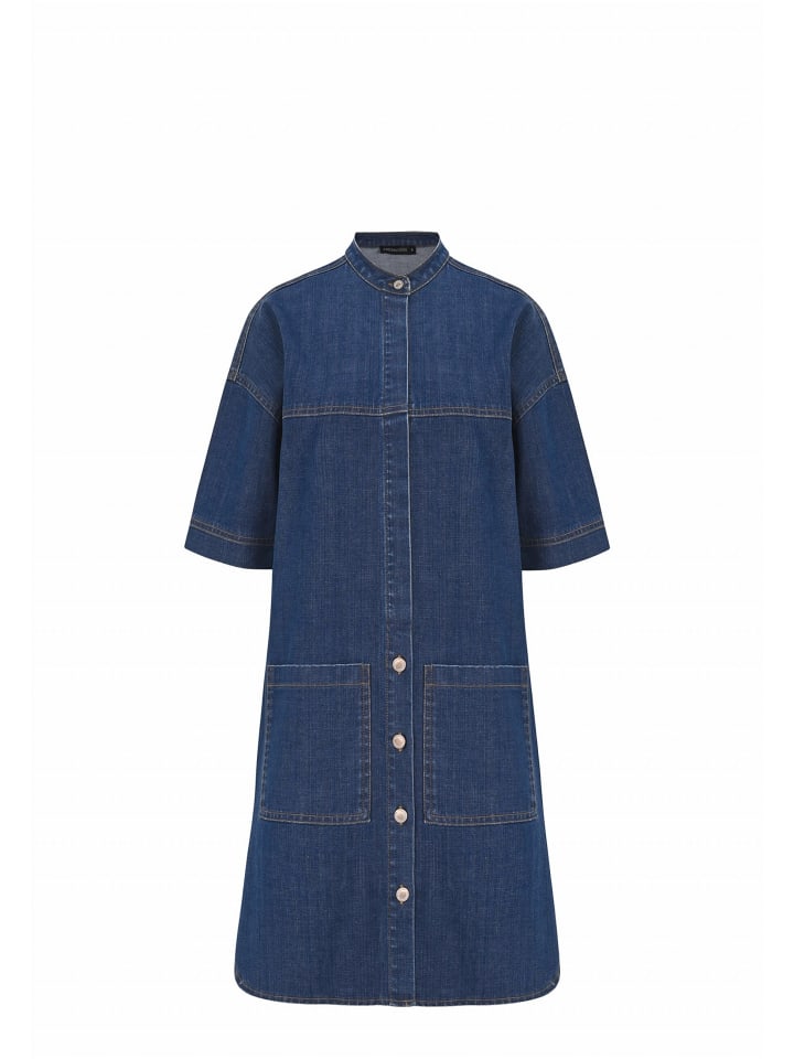 

Платье до колена Freshlions, темно-синий