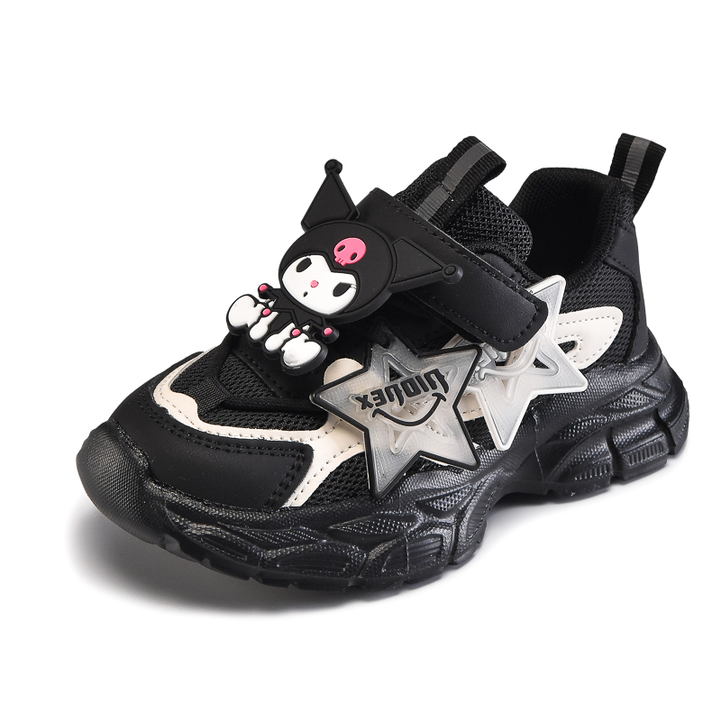 

Нескользящая износостойкая детская обувь для повседневной жизни FIRS Kids, черный