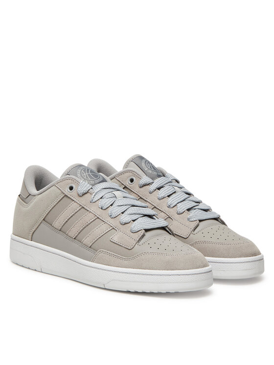 Баскетбольные кроссовки Rapid Court Low JR3155 Adidas, серый — фото 2