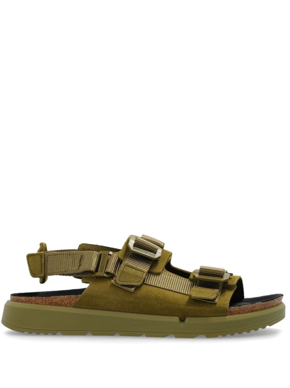 Сандалии Birkenstock Shinjuku Leather-Textile, зеленый