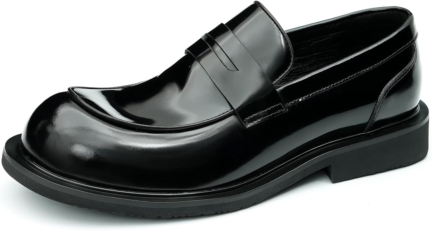 

Мужские лоферы из кожи Neufboissee, черный