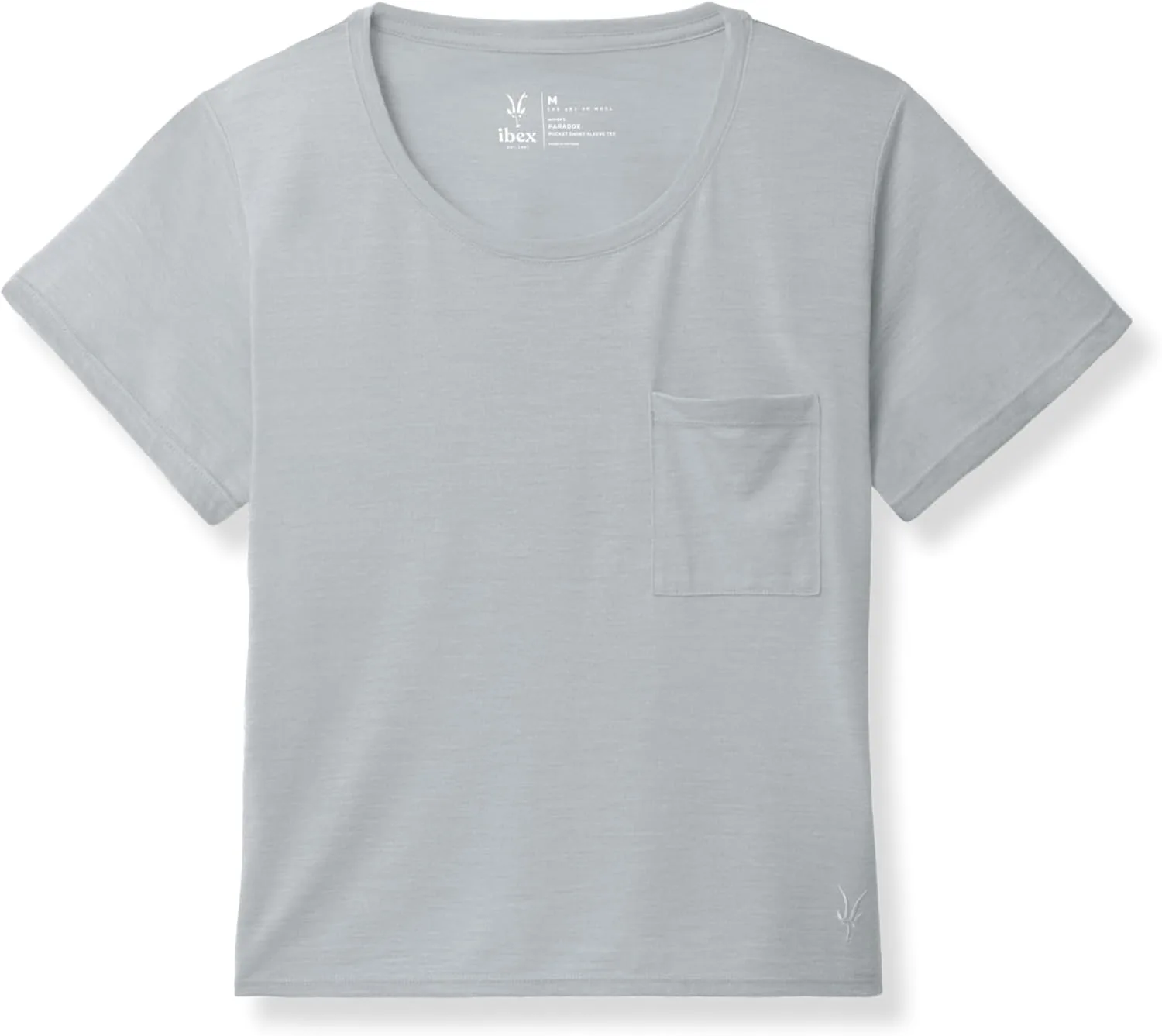 

IBEX Merino Wool Paradox Pocket футболка с коротким рукавом для женщин