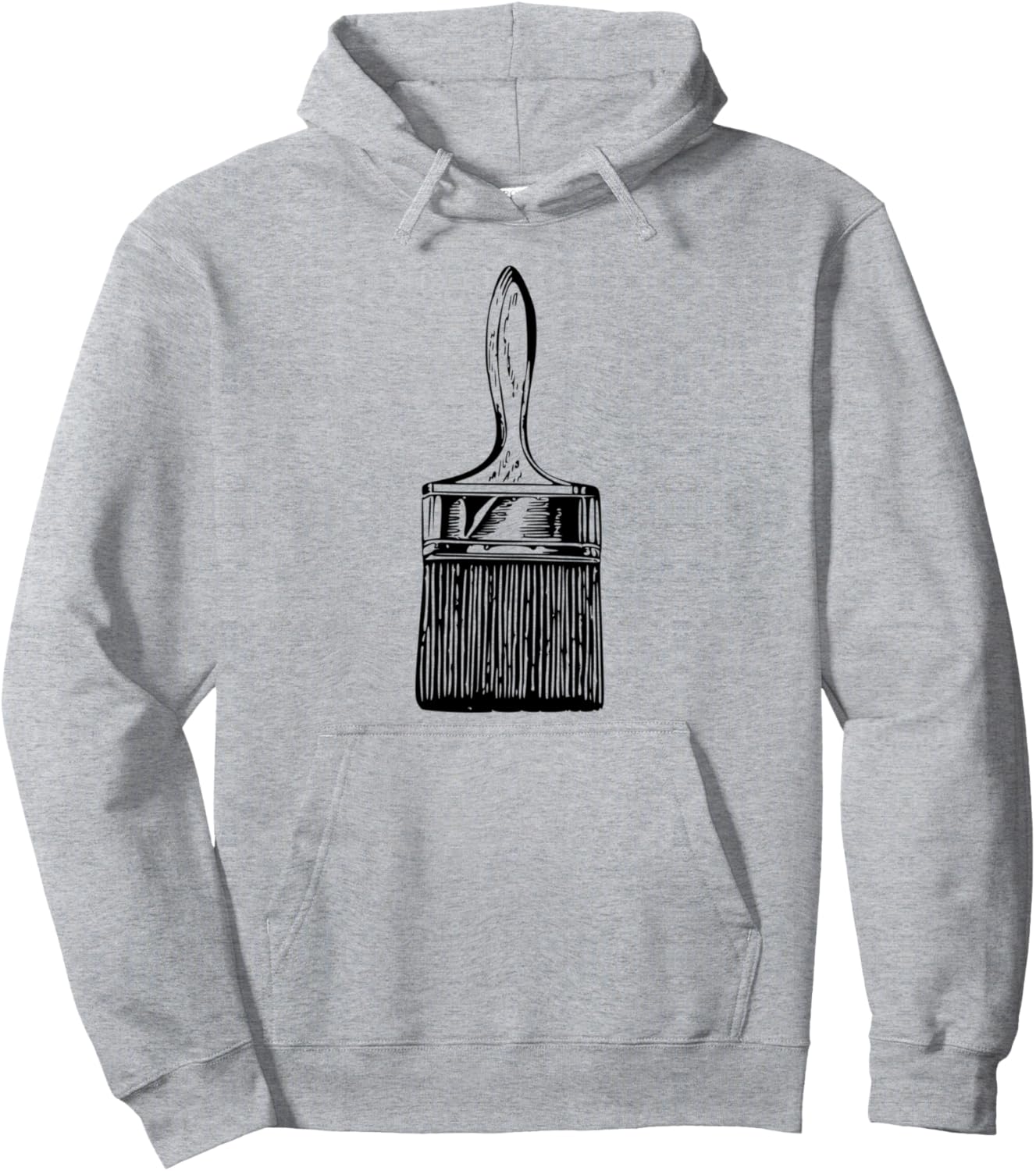 

Худи Paint Brush House Spanter Es Designs, серый