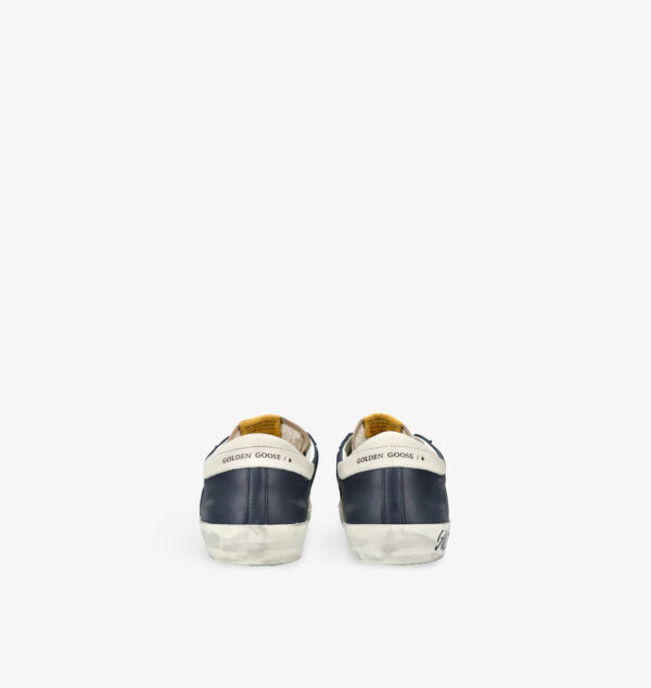 Низкие кожаные кроссовки Super-Star Golden Goose, мультиколор — фото 4