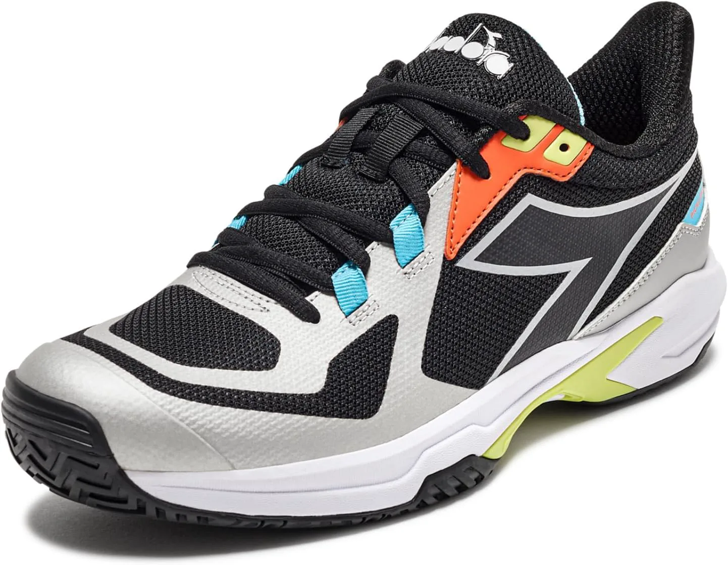 Мужские кроссовки для пимпл-болла Diadora Trofeo 2 All Ground, серебристый/зеленый — фото 3