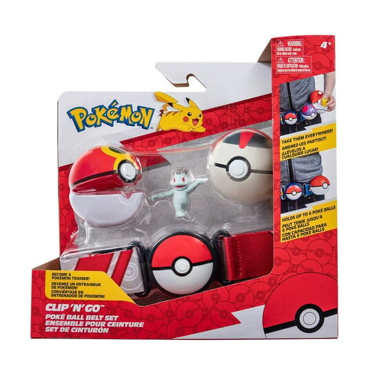 

POKEMON Clip n Go Poke Ball Pas Repeat Ball, Timer Ball и Machop Series 10, фигурка, Серый, POKEMON Clip n Go Poke Ball Pas Repeat Ball, Timer Ball и Machop Series 10, фигурка
