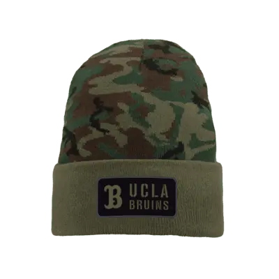 

Шапка Nike UCLA College Beanie, цвет Camo Green