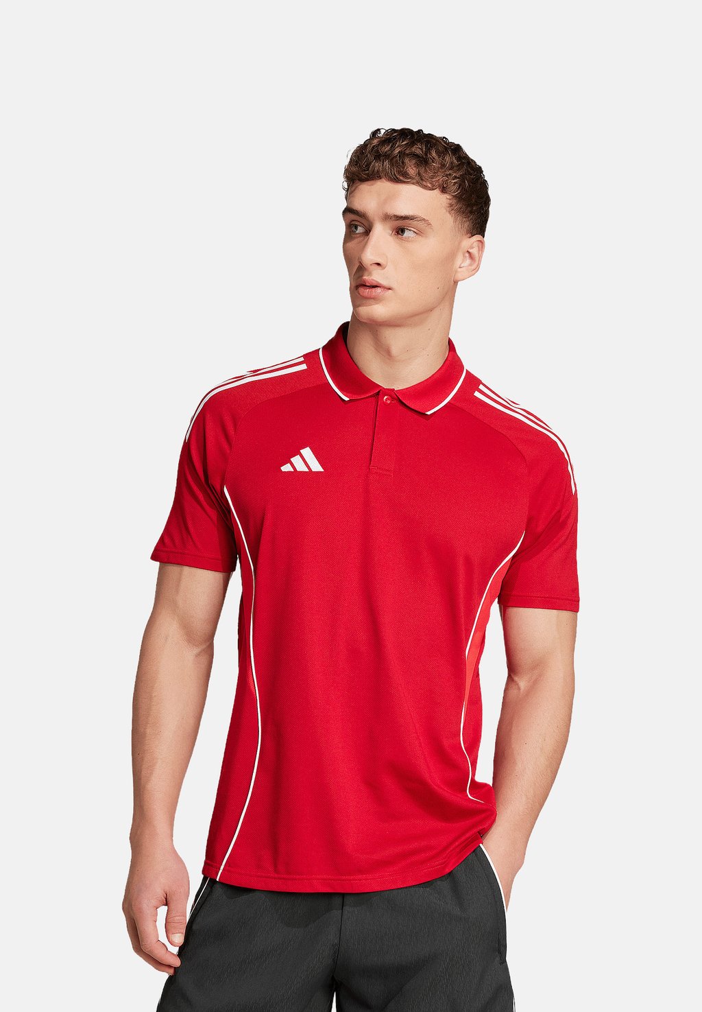 

Рубашка поло Adidas Performance, красный