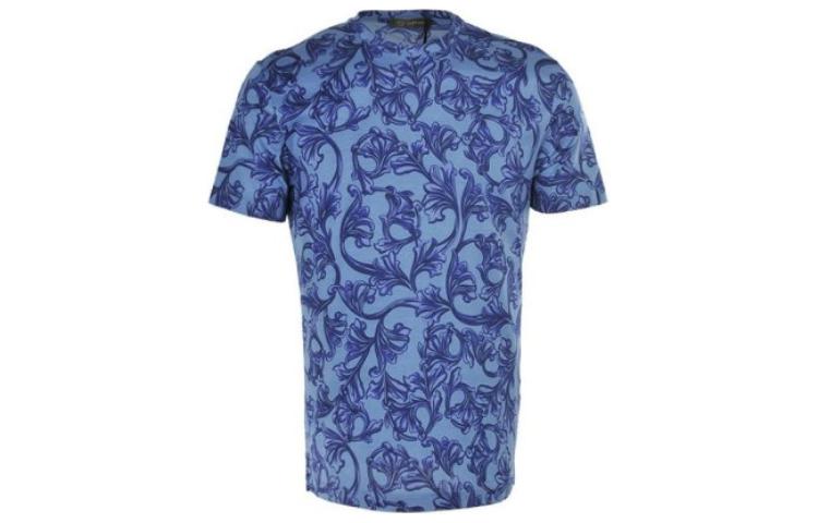 

Футболка мужская синяя VERSACE