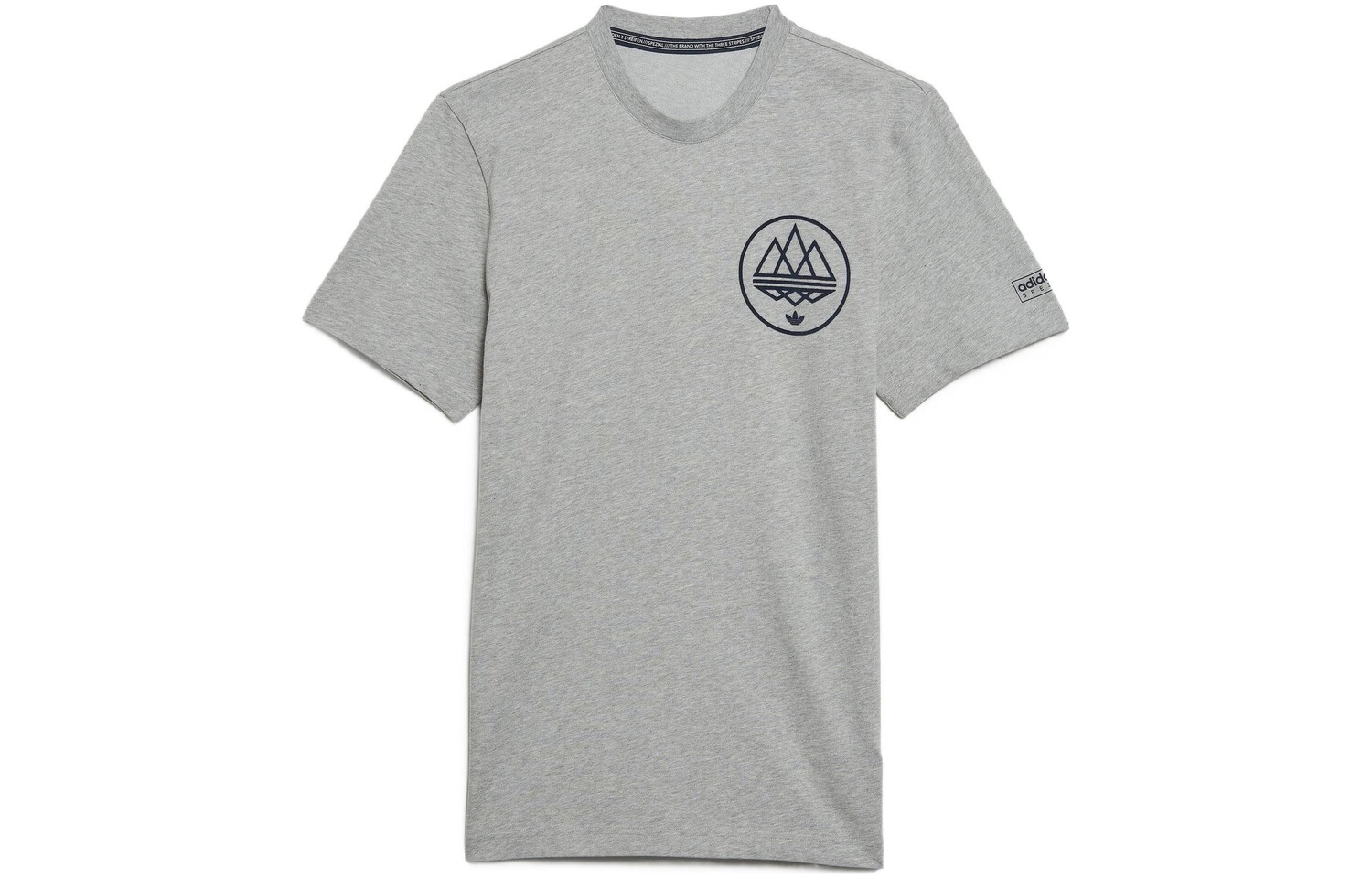 

Футболка Spezial Mod Trefoil Adidas Originals, серый