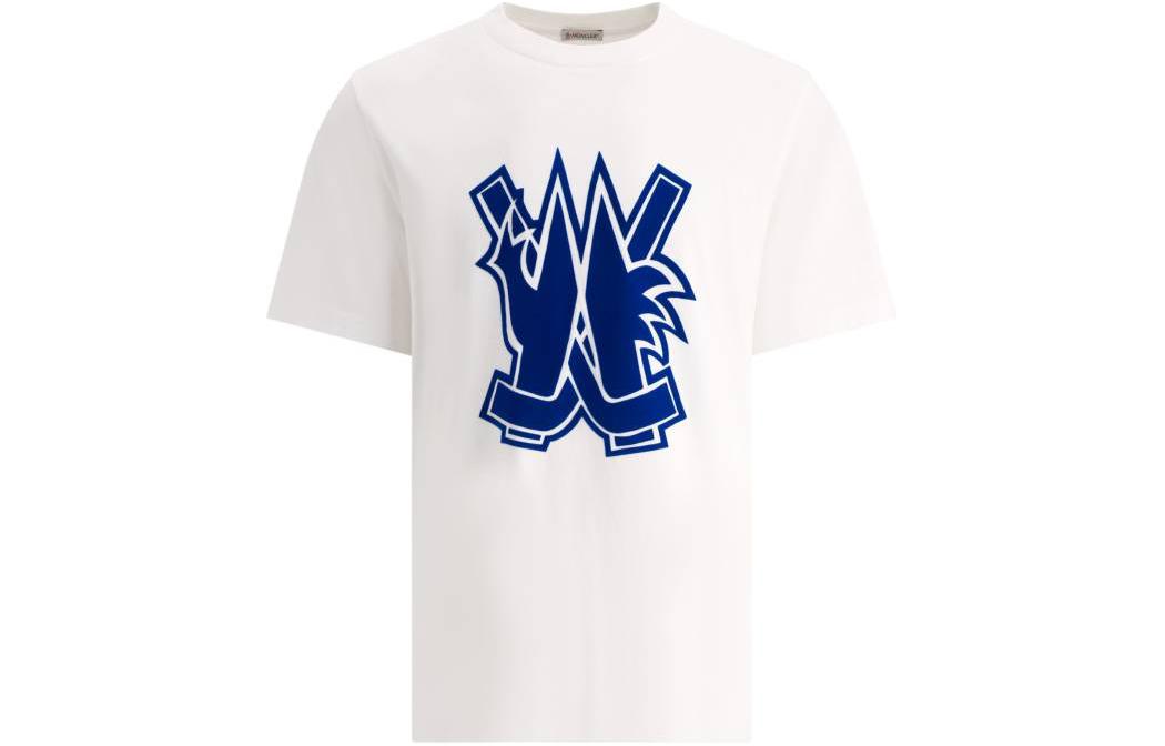 

Футболка мужская белая Moncler