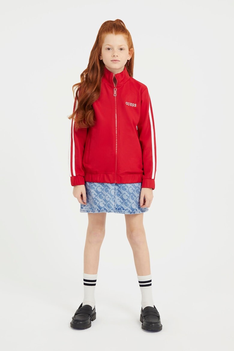 

Джинсовая юбка с логотипом Guess, синий