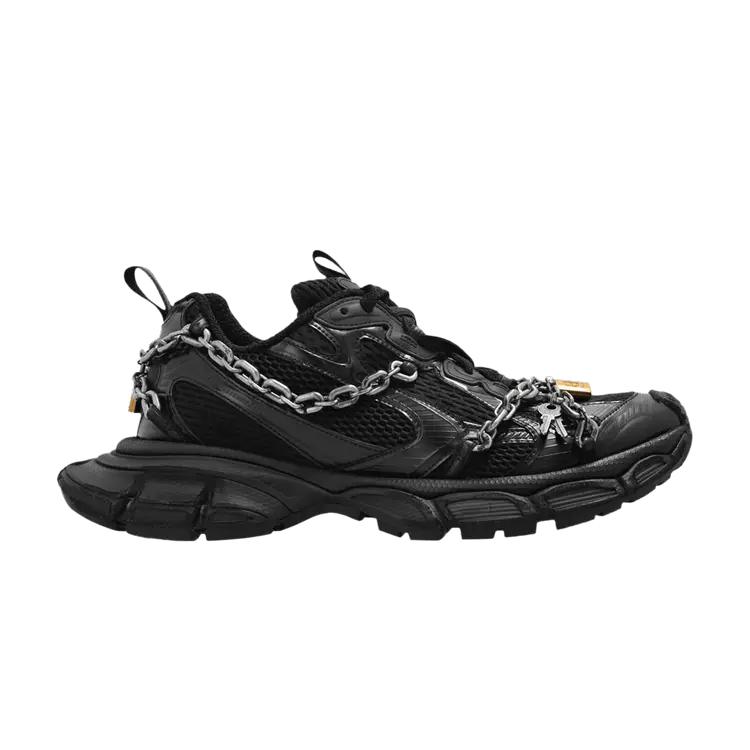 Кроссовки Balenciaga 3XL Chain Sneaker 'Black', черный