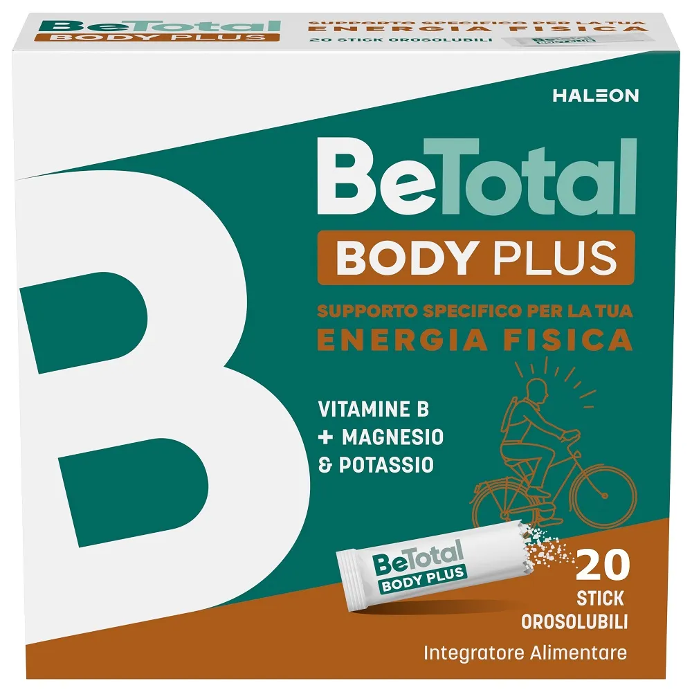 

Be-Total Body Plus 20 пакетиков, Добавка , магний и калий, витамин B для взрослых