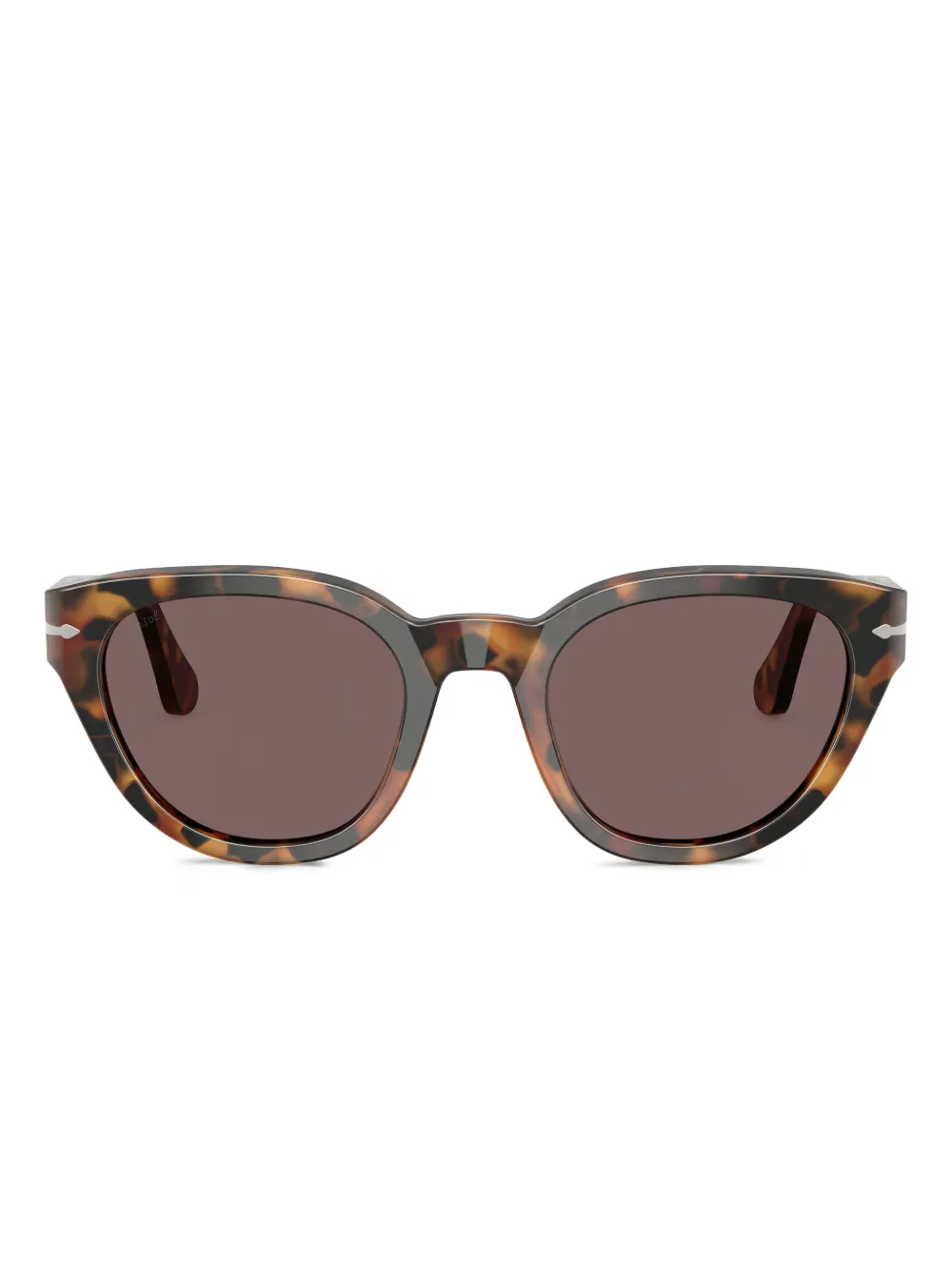 

Солнцезащитные очки в оправе 'кошачий глаз' Persol, коричневый