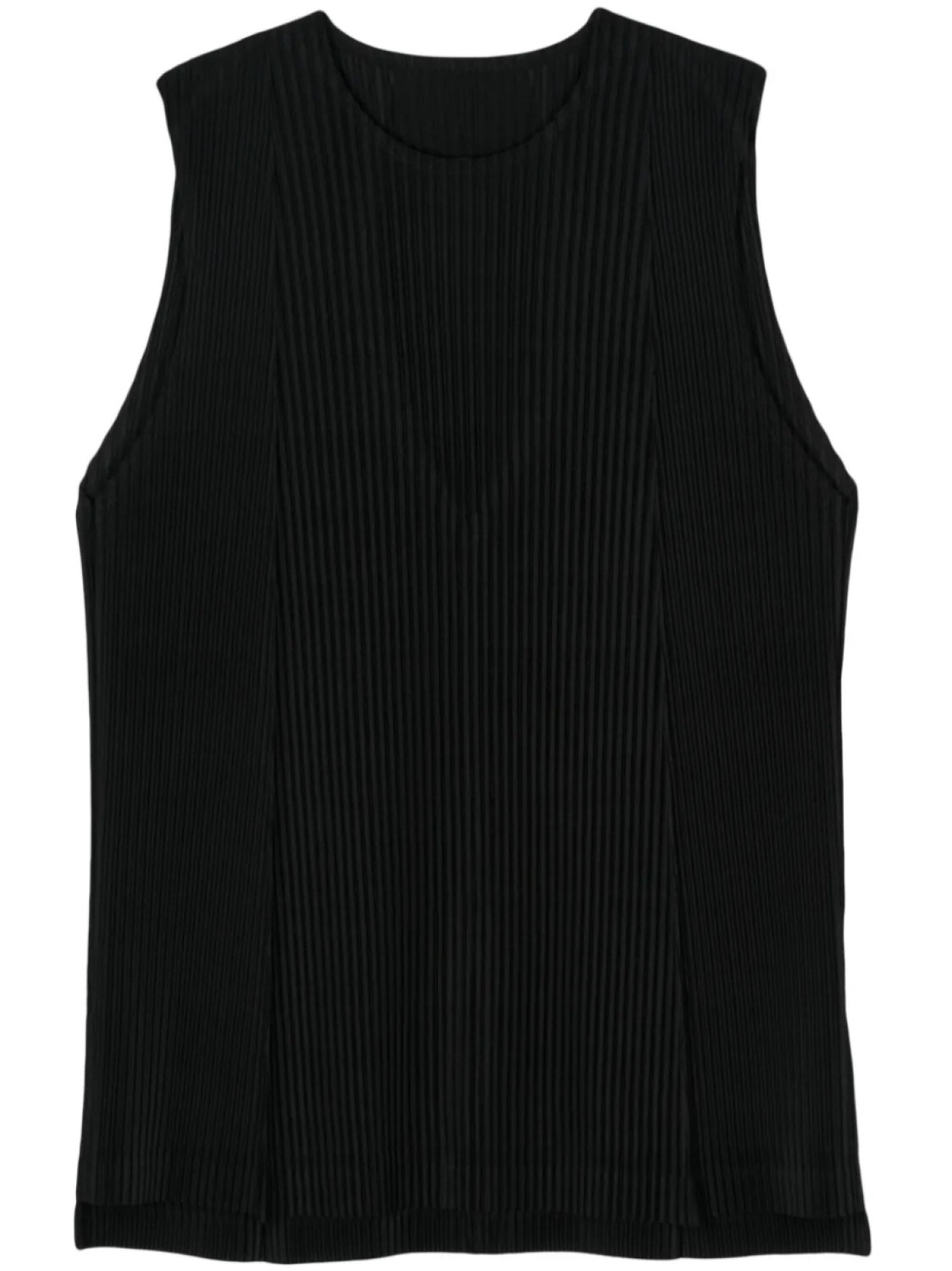 

Homme Plissé Issey Miyake плиссированный топ без рукавов, черный