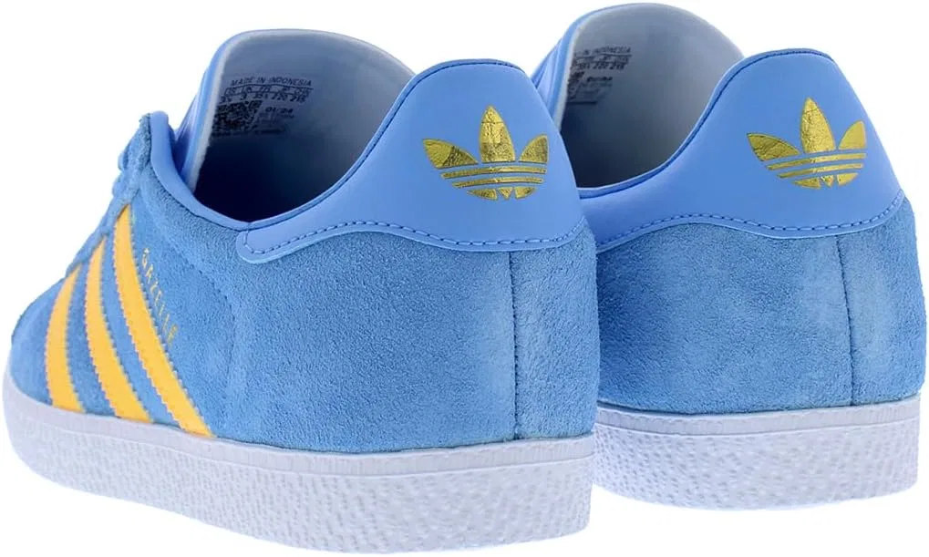 Кроссовки Adidas, цвет Semi Blue Burst/Spark/White-blue — фото 4