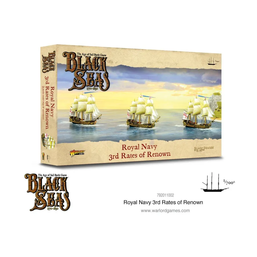 

3-й разряд славы Королевского флота, Black Seas (1/700)