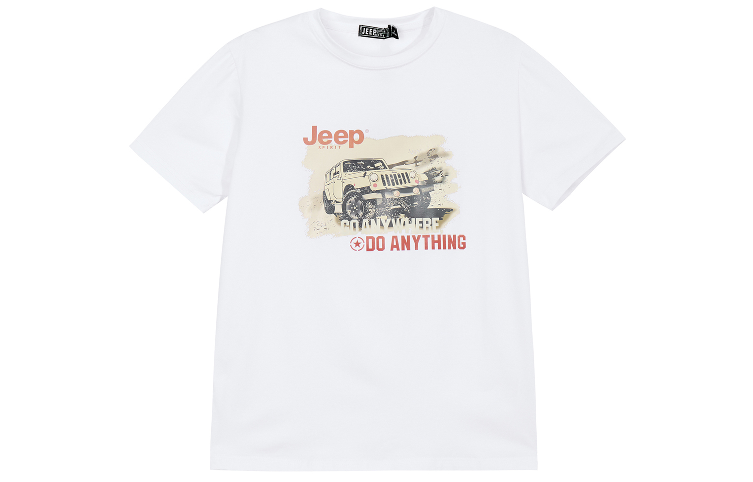 

Футболка с втачным рукавом мужская JEEP SPIRIT, черный