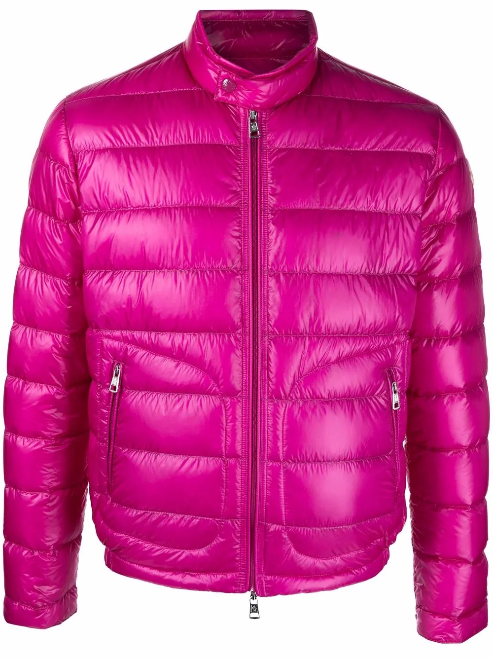 

Пуховик Acorus MONCLER, фиолетовый