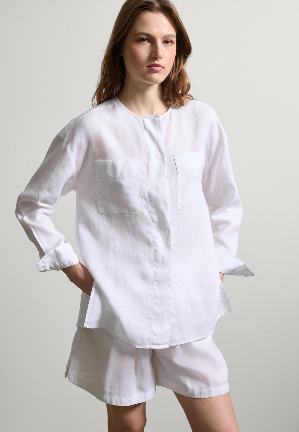 

Блуза WITH POCKETS Stefanel, белый