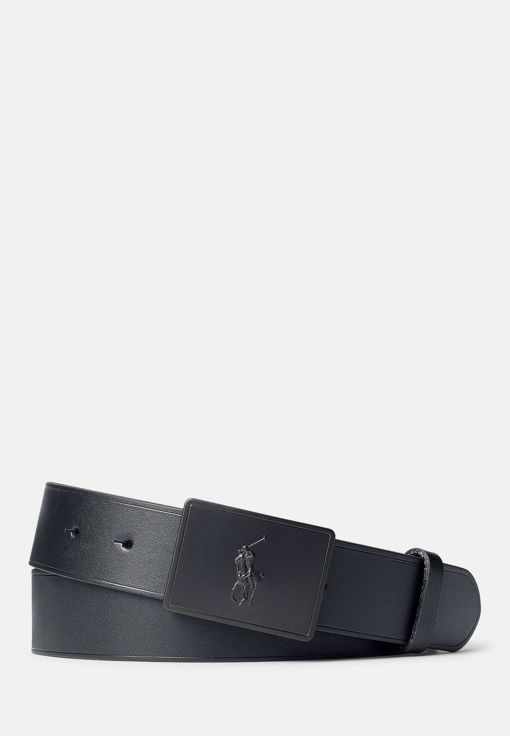 

Ремень PLAQUE CASUAL MEDIUM Polo Ralph Lauren, цвет black/matte black