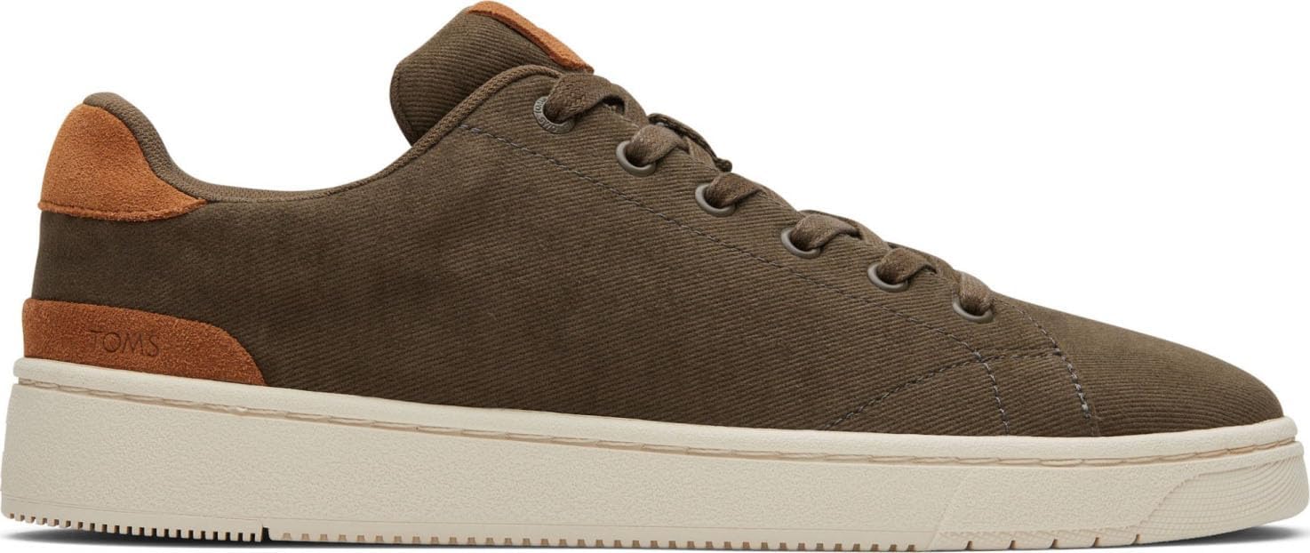 

Мужские кроссовки TOMS Trvl Lite Low на шнуровке, Canteen Recycled Cotton Twill