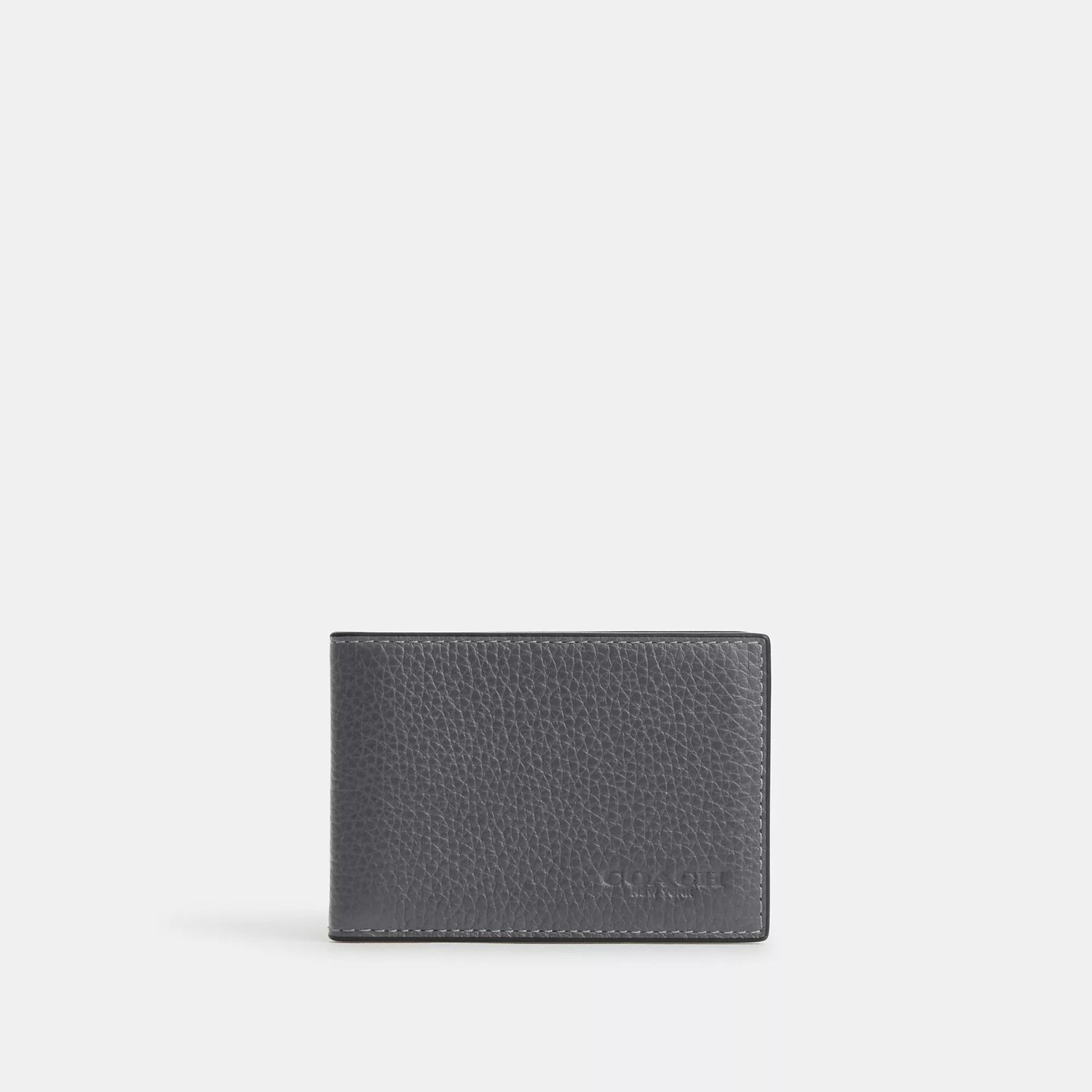 

Компактный складной кошелек Coach Outlet, цвет Gunmetal/Industrial Grey