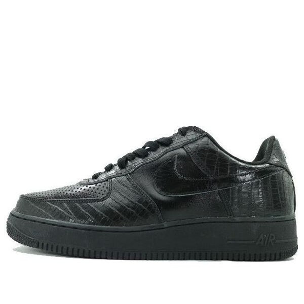 

Кроссовки air force 1 low premium 'triple black' Nike, черный