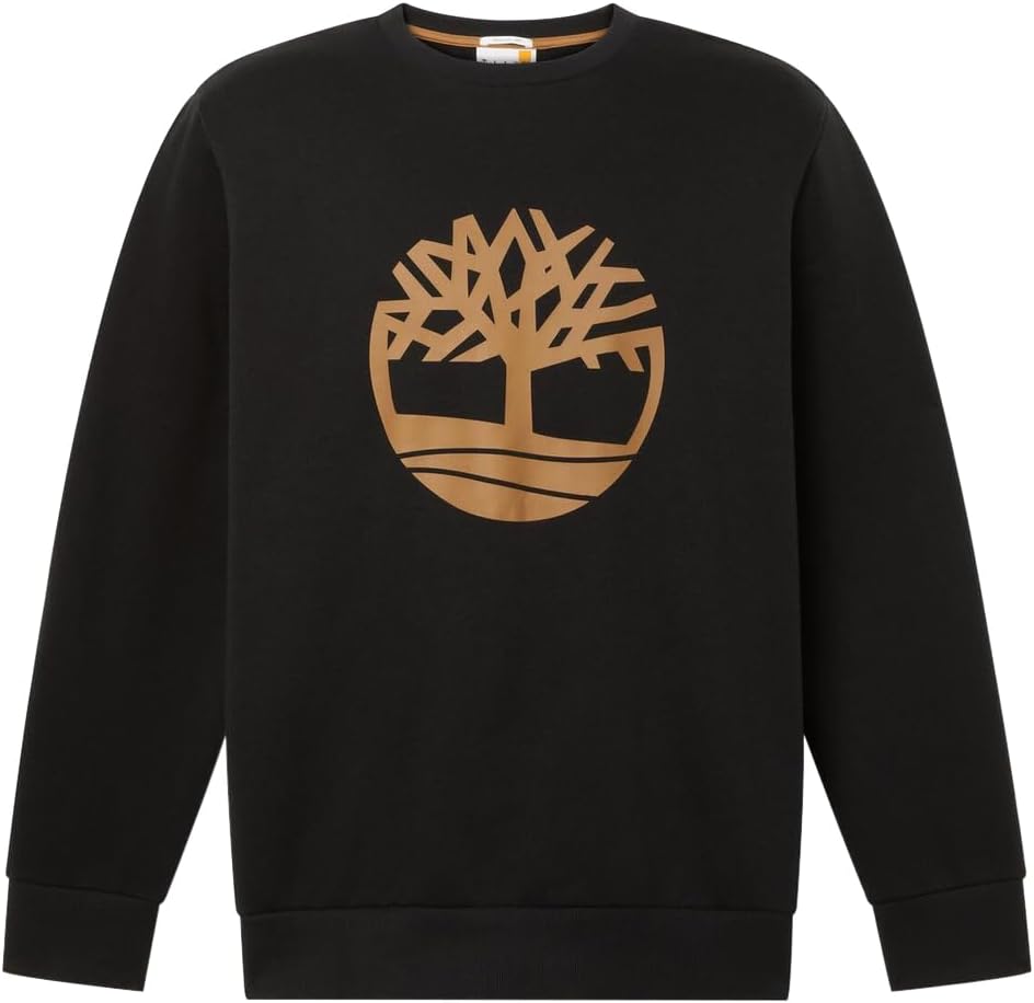 

Мужская толстовка Timberland с круглым вырезом и начесом на спине, черный