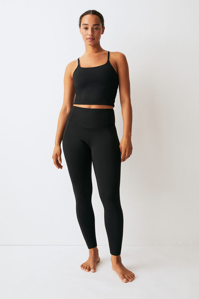 

Спортивные колготки drymove H&M, черный