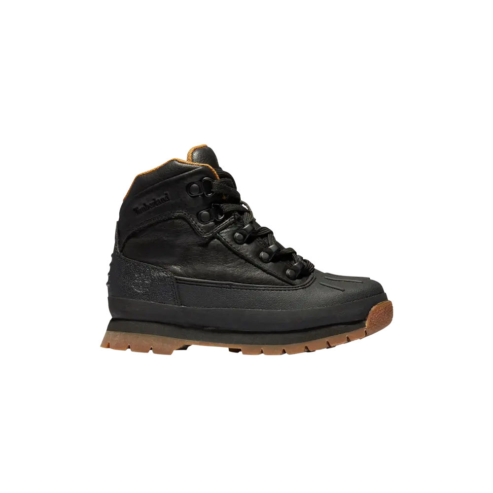 

Ботинки Euro Hiker с открытым носком для малышей Timberland, черный