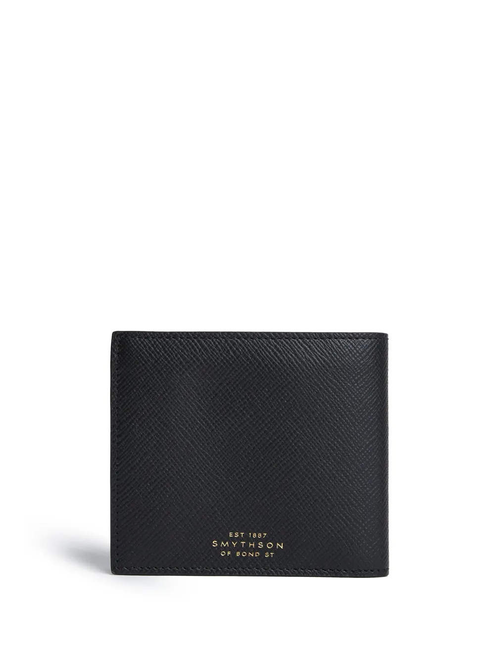 

Складной кошелек Panama Smythson, черный