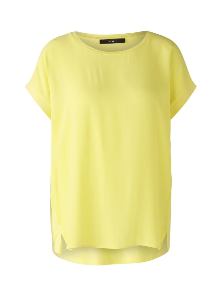 

Блуза Oui nshirt AYANO 100% Viskosepatch, желтый