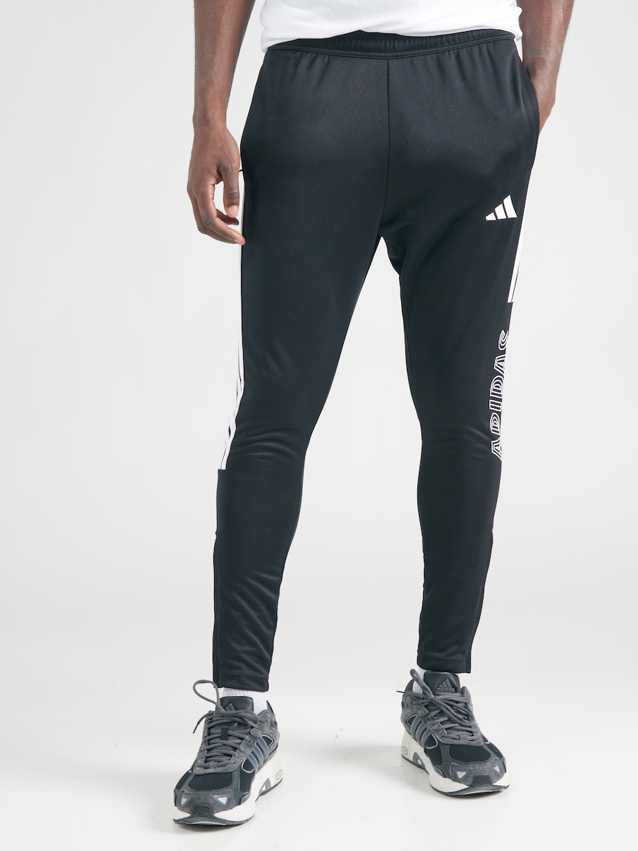 Зауженные спортивные брюки ADIDAS SPORTSWEAR TIRO, черный — фото 3