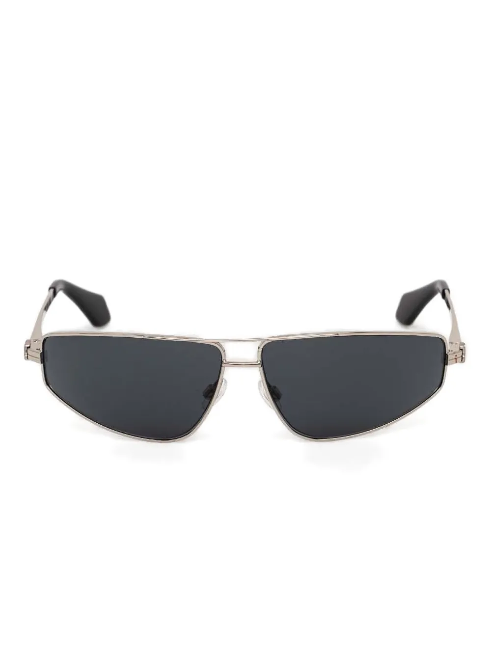 

Солнцезащитные очки в геометрической оправе Palm Angels Eyewear, серый