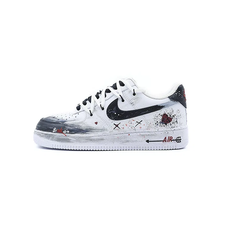 Кроссовки скейтбординг Nike Air Force 1 Low Black
