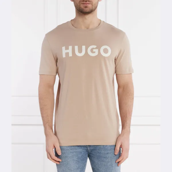 

Футболка Dulivio стандартного кроя Hugo, бежевый
