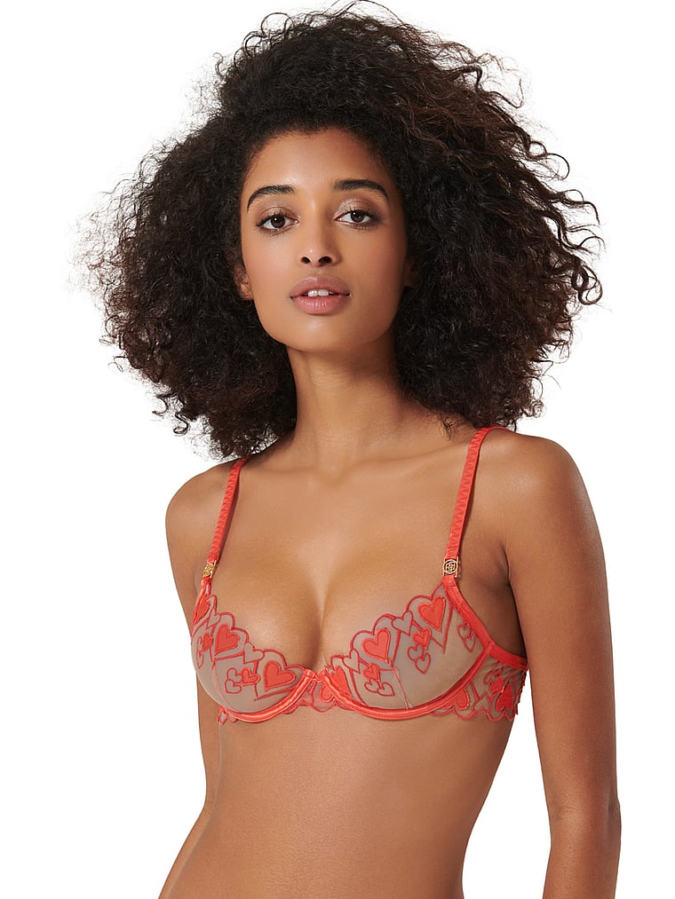 

Бюстгальтер на косточках Harlow Bluebella, красный