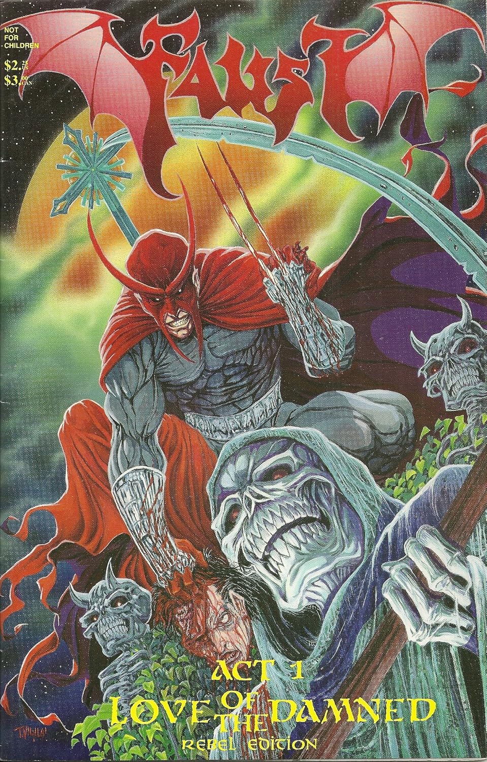 

Faust #1 Act 1- Love of the Damned Rebel Edition (Rebel Studios)