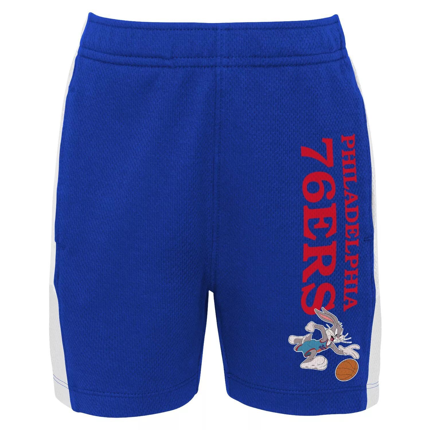 

Молодежные сетчатые шорты Royal Philadelphia 76ers Space Jam 2 Slam Dunk Outerstuff
