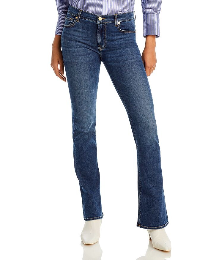

Джинсы со средней посадкой Kimmie Bootcut в цвете Dutchess 7 For All Mankind