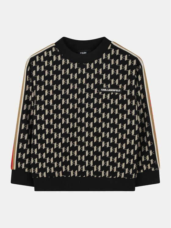 

Толстовка обычного кроя Karl Lagerfeld Kids, черный