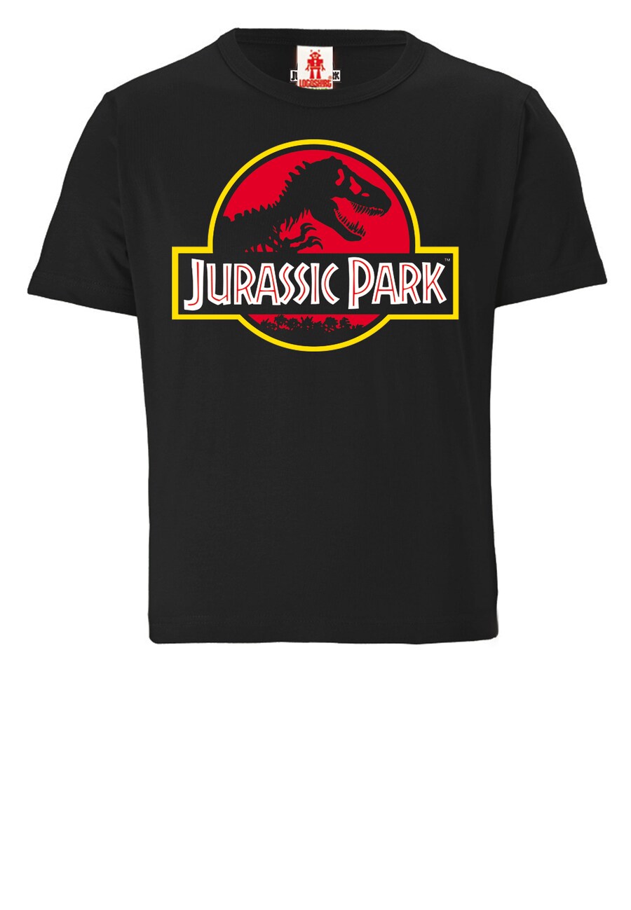 

Футболка LOGOSHIRT Jurassic Park Logo, черный