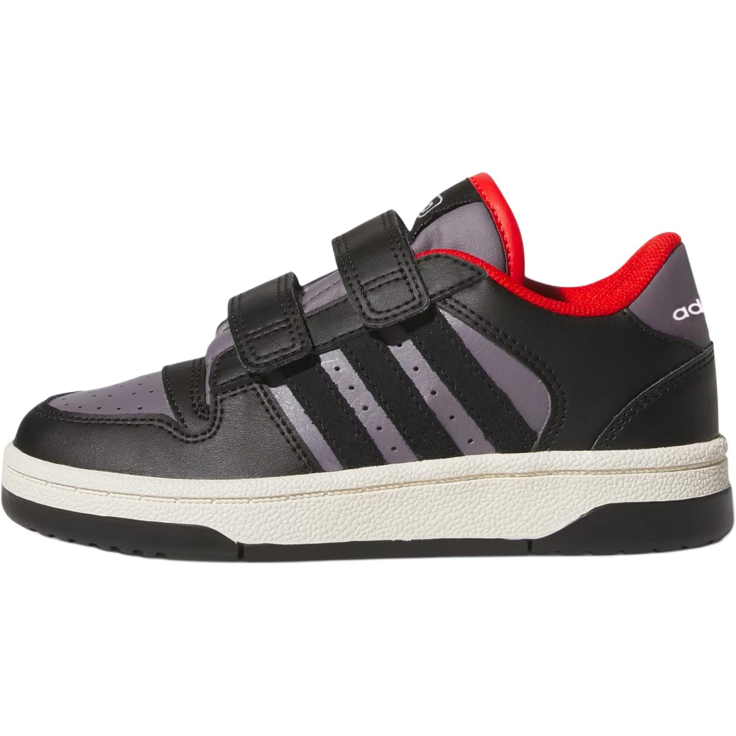 

Низкие детские баскетбольные кроссовки BREAK START для детей от 3 до 7 лет Adidas, черный/фиолетовый