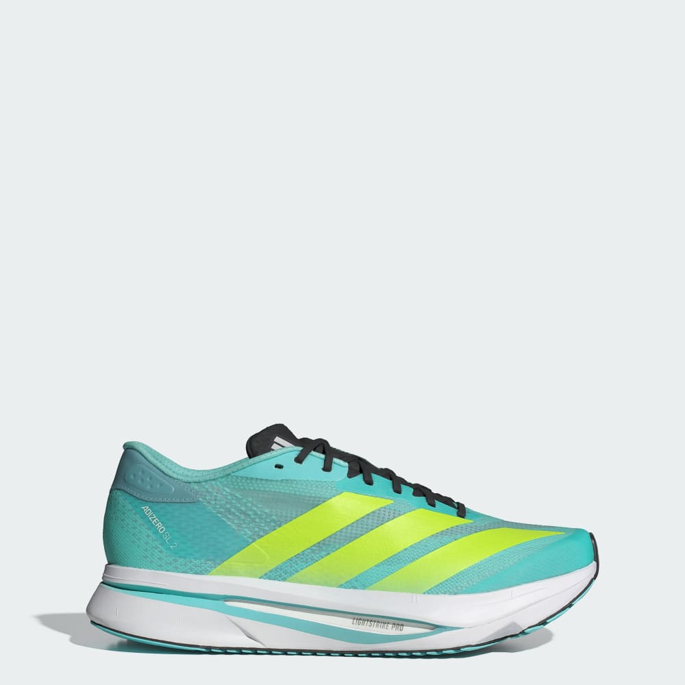 

Кроссовки Adidas Adizero SL2, цвет Flash Aqua/Lucid Lemon/Mint Ton